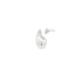 Load image into Gallery viewer, Elegant White GoldTeardrop Stud Earrings