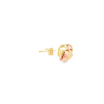 Load image into Gallery viewer, Yellow Gold Love Knot Stud Earrings