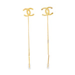 Load image into Gallery viewer, Elegant Yellow Gold Threader Earrings