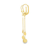 Load image into Gallery viewer, Yellow Gold Dangle Earrings