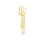 Load image into Gallery viewer, 14ct Yellow Gold Open Teardrop Dangle Earrings