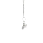 Load image into Gallery viewer, Gold Elephant Charm Necklace with Round Pearl Accent