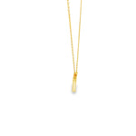 Load image into Gallery viewer, Delicate Yellow Gold Heart Pendant Chain Necklace