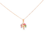 Load image into Gallery viewer, Rose Gold Tree of Life Charm Necklace
