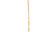 Load image into Gallery viewer, Rose Gold Fish Charm Necklace - Delicate Openwork Pendant