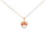 Load image into Gallery viewer, Rose Gold Heart Charm Necklace