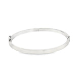 Load image into Gallery viewer, Elegant White Gold Bangle