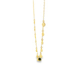 Load image into Gallery viewer, Dainty Yellow Gold Disc Necklace