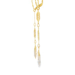 Load image into Gallery viewer, Geometric 14ct Yellow Gold Dangle Earrings