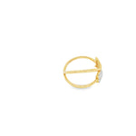 Load image into Gallery viewer, Yellow Gold Multistone Ring with Heart Shape