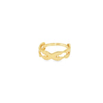 Load image into Gallery viewer, 14K Yellow Gold Woven Band Ring