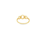 Load image into Gallery viewer, Yellow Gold Multistone Ring with Round Cut Diamonds