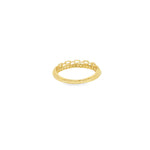 Load image into Gallery viewer, Textured Yellow Gold Band Ring