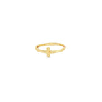Load image into Gallery viewer, Minimalist Yellow Gold Band Ring