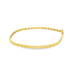 Load image into Gallery viewer, 14ct Yellow Gold Square Link Chain Bracelet