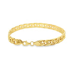 Load image into Gallery viewer, Refined Yellow Gold Chain Bracelet - Classic Elegance