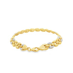 Load image into Gallery viewer, Elegant Yellow Gold Chain Bracelet