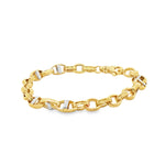 Load image into Gallery viewer, Elegant Yellow Gold Chain Link Bracelet