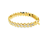 Load image into Gallery viewer, Elegant Yellow Gold Chain Bracelet