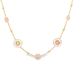 Load image into Gallery viewer, Elegant Yellow & Rose Gold Necklace