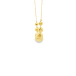 Load image into Gallery viewer, Yellow Gold Graduated Sphere Chain Necklace
