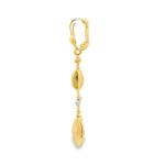 Load image into Gallery viewer, 14ct Elegant Yellow Gold Dangle Earrings
