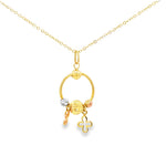 Load image into Gallery viewer, Yellow Gold Charm Necklace