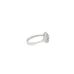 Load image into Gallery viewer, White Gold Multi-Stone CZ Ring