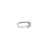 Load image into Gallery viewer, White Gold Ring with Round Cut CZ