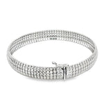 Load image into Gallery viewer, White Gold Diamond Bracelet