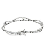 Load image into Gallery viewer, CZ Tennis Bracelet in White Gold
