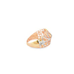Load image into Gallery viewer, Modern Geometric Rose Gold Band Ring