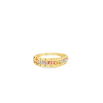 Load image into Gallery viewer, Textured Yellow Gold Band Ring