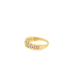 Load image into Gallery viewer, Textured Yellow Gold Band Ring
