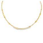 Load image into Gallery viewer, Elegant Yellow Gold Bead Necklace