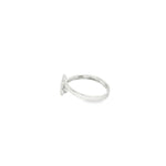 Load image into Gallery viewer, White Gold Multistone Ring with Round Cut CZ