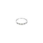 Load image into Gallery viewer, 14ct White Gold CZ Multi-Stone Ring