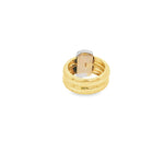 Load image into Gallery viewer, Yellow Gold Multistone Ring with Round Brilliant Cut Diamonds