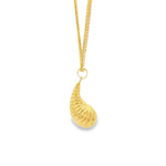 Load image into Gallery viewer, Elegant Yellow Gold Wheat Necklace