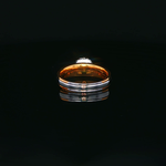 Load image into Gallery viewer, 18ct Rose & White Gold Ring with Round Cut Ruby & Diamonds