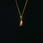 Load image into Gallery viewer, 18ct Yellow Gold Ruby & Diamond Charm Necklace