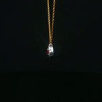 Load image into Gallery viewer, 18ct Yellow Gold Necklace with Brilliant Red Ruby & Diamonds