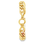 Load image into Gallery viewer, Luxurious Yellow Gold Chain Link Bracelet (Hollow Links)