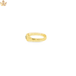 Load image into Gallery viewer, 18ct Yellow Gold Signet Ring with Round Brilliant Fancy Diamond