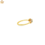 Load image into Gallery viewer, 18ct Gold Ring with Trillion Cut Aquamarine