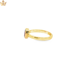 Load image into Gallery viewer, 9ct Yellow Gold Solitaire Ring with Tourmaline