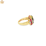 Load image into Gallery viewer, 9ct Gold Multistone Ring