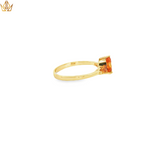Load image into Gallery viewer, 9ct Yellow Gold Ring with Pear-Shaped Citrine Gemstone