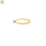 Load image into Gallery viewer, 9ct Gold Solitaire Ring with Round Cut Diamond