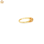 Load image into Gallery viewer, 18ct Gold Ring with Round Cut Diamonds (Antique)